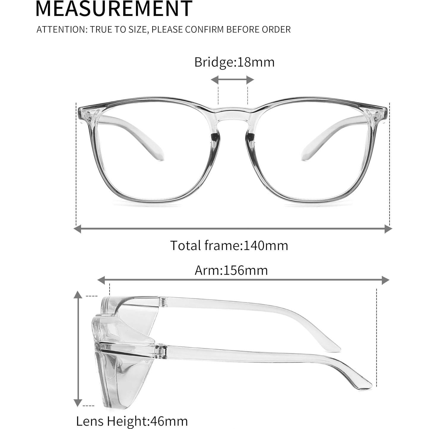 Gafas de seguridad Alsenor con protección UV y anti vaho