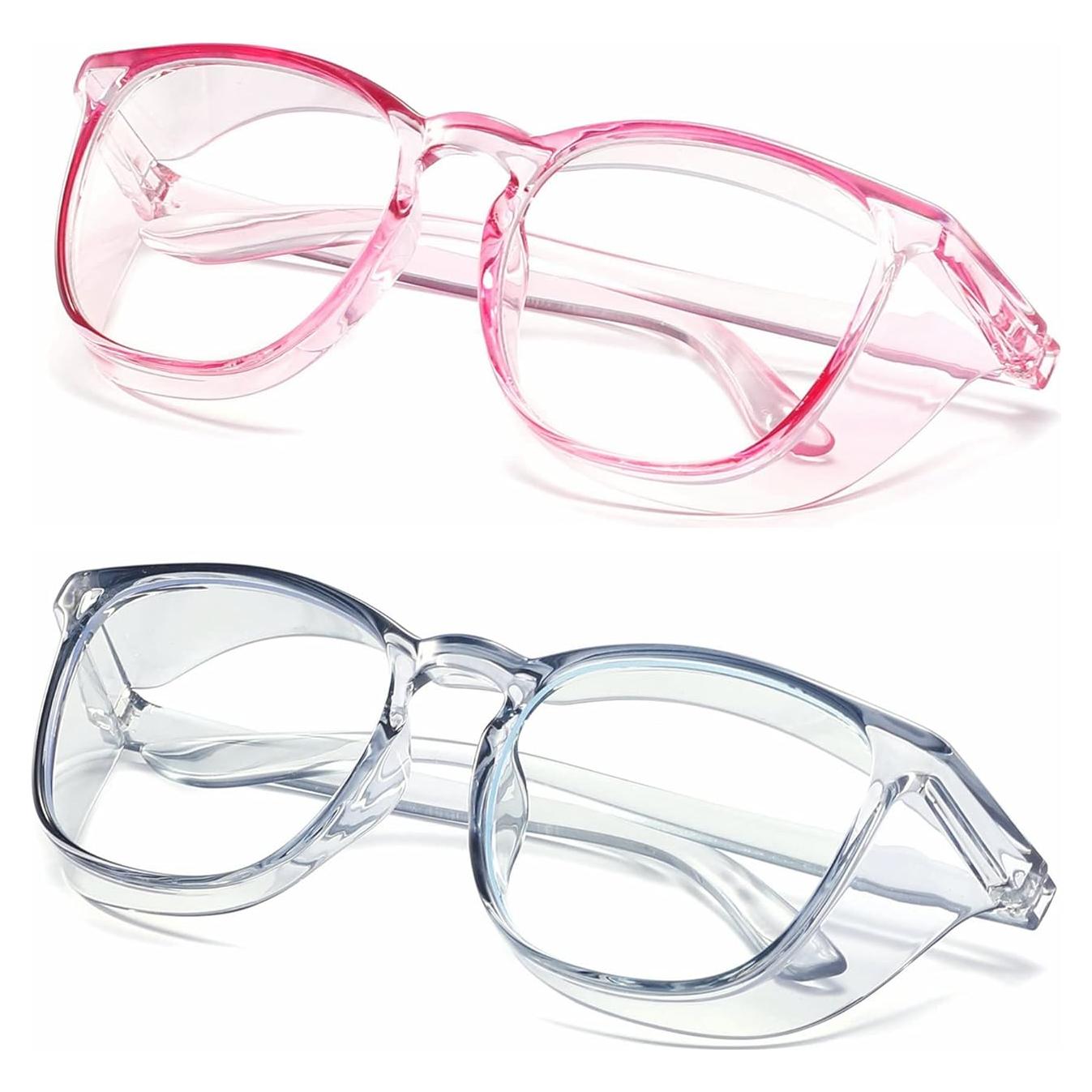 Gafas de seguridad Alsenor UV y luz azul - 2 paquetes