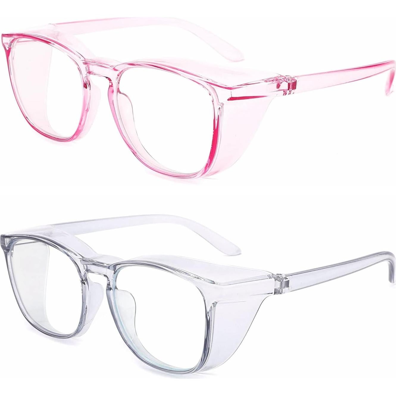 Gafas de seguridad Alsenor UV y luz azul - 2 paquetes