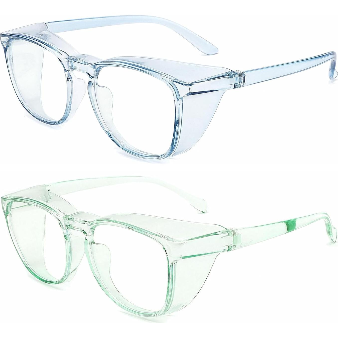 Gafas de seguridad Alsenor UV y luz azul 2 paquetes