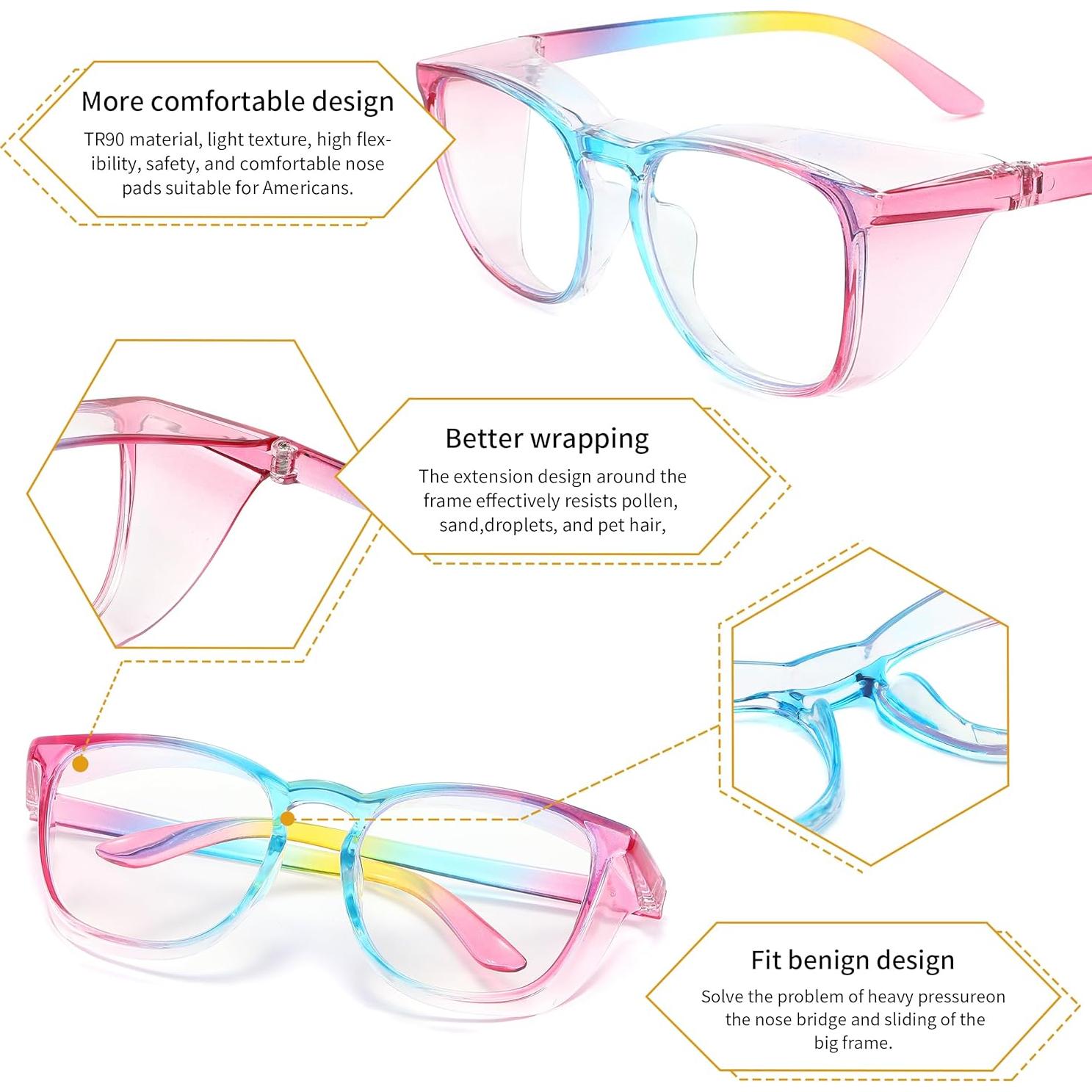 Gafas de seguridad Alsenor Arcoíris Anti UV y luz azul