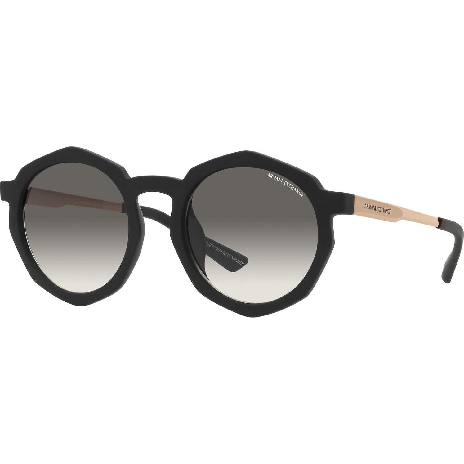 Gafas de sol redondas Armani Exchange AX4132SU mujeres UV 100%