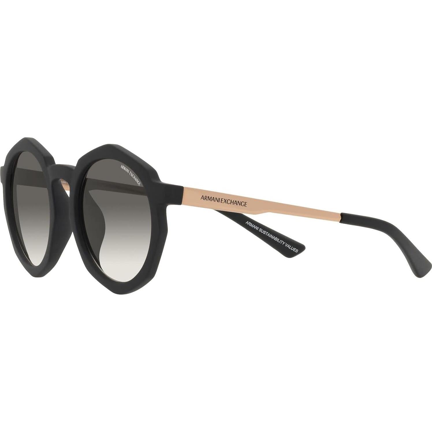 Gafas de sol redondas Armani Exchange AX4132SU mujeres UV 100%