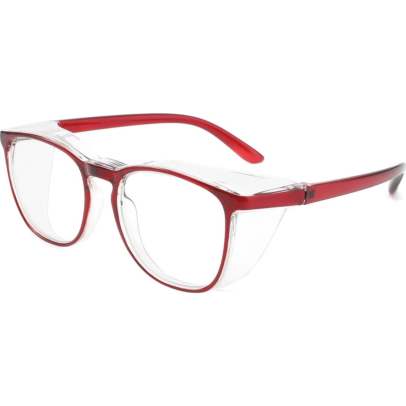 Gafas de Seguridad Alsenor Rojo Antiempañante UV Azul