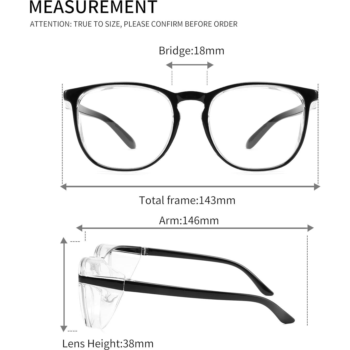 Gafas de seguridad Alsenor antiempañantes UV y luz azul