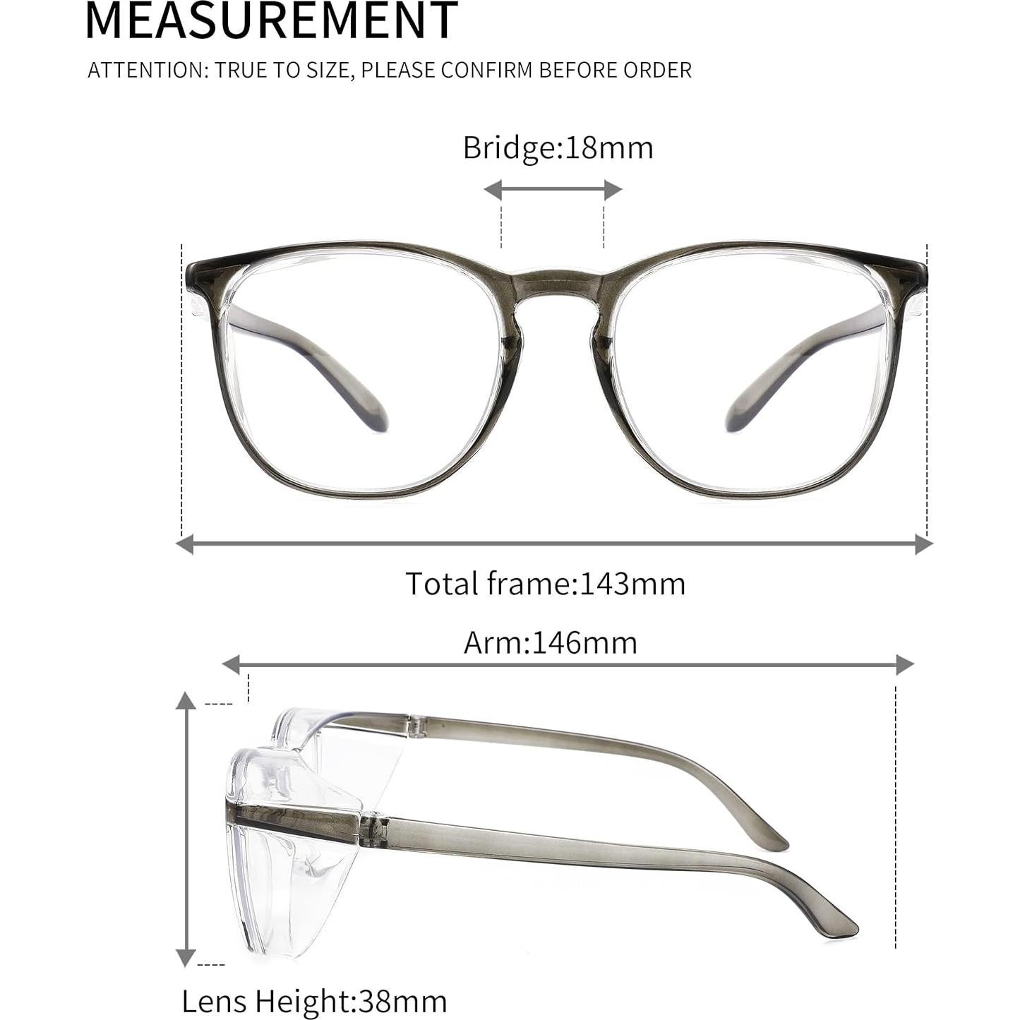 Gafas de seguridad Alsenor Anti Vaho UV Luz Azul Unisex