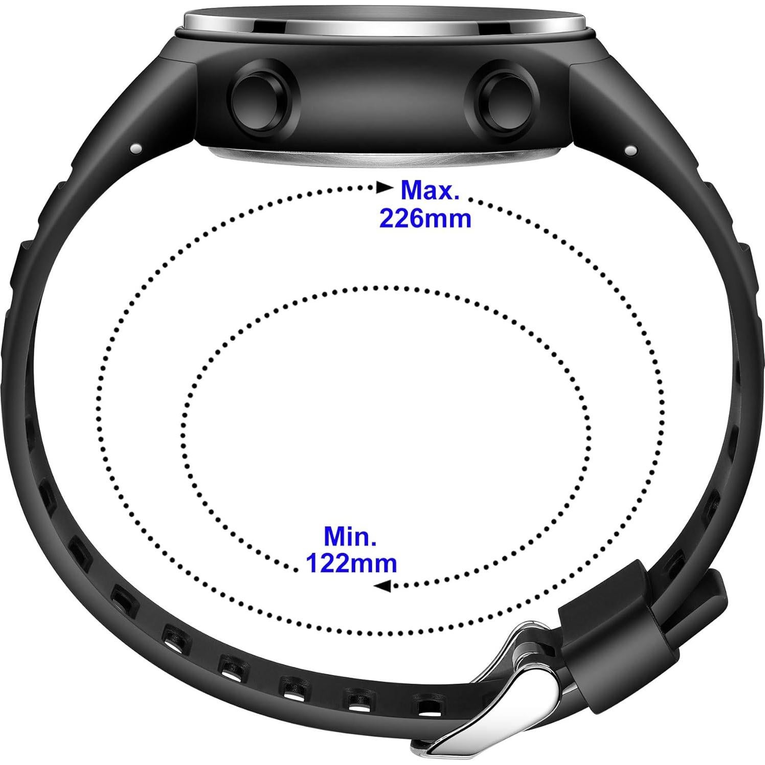 Reloj de Alarma Vibrante TICCI Unisex Impermeable 8 Alarmas