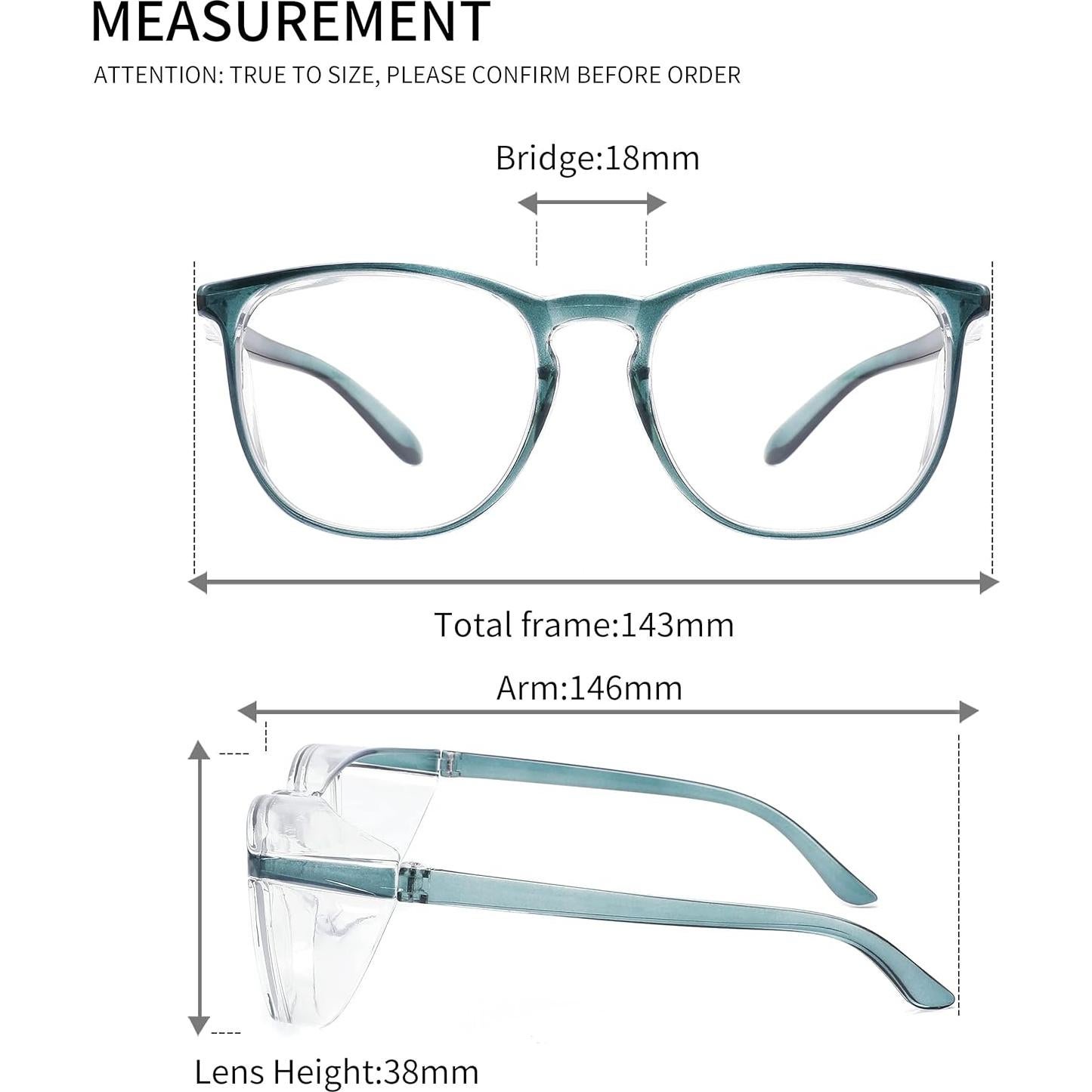 Gafas de seguridad Alsenor Anti Vaho UV Luz Azul Unisex