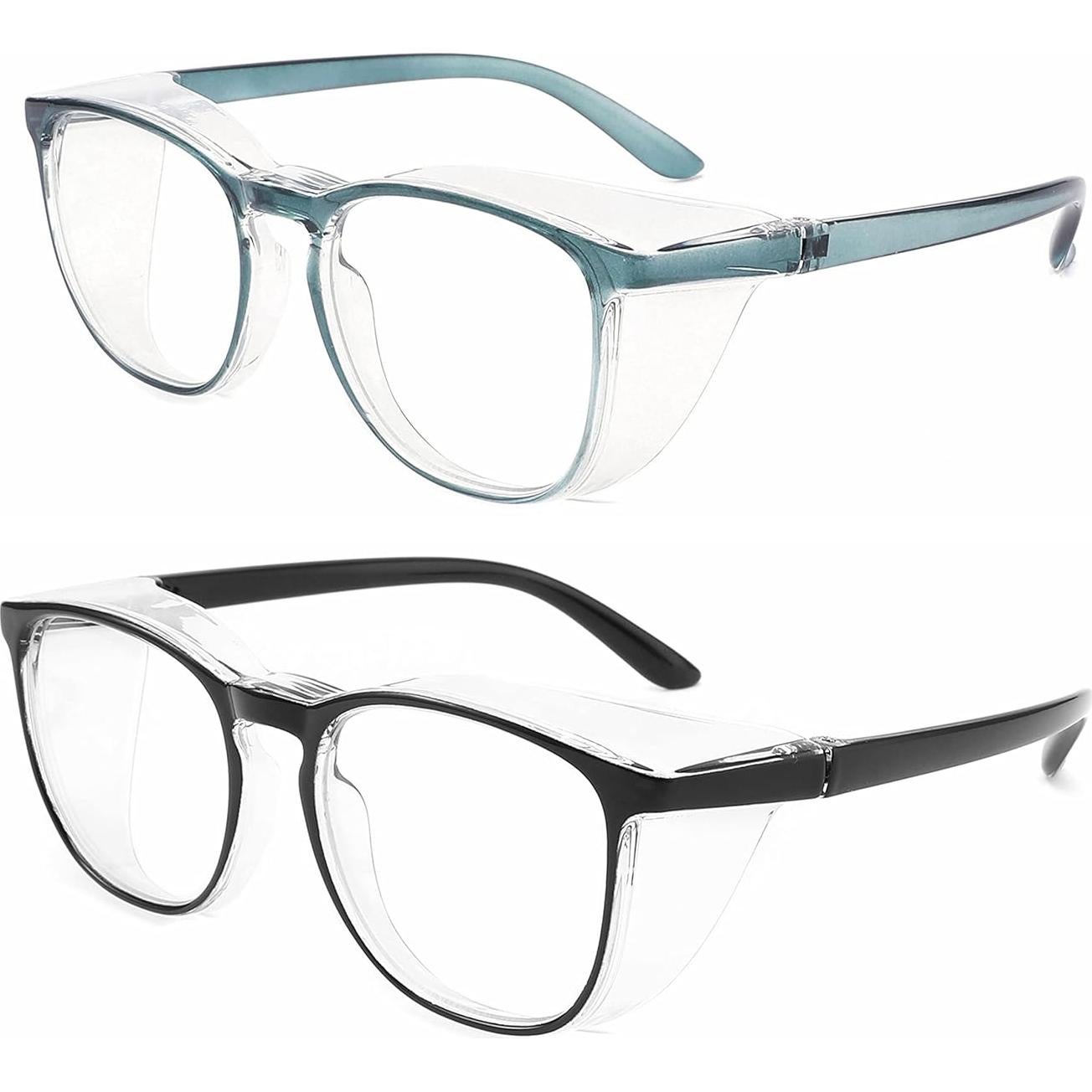 Gafas de seguridad Alsenor UV y luz azul - 2 paquetes