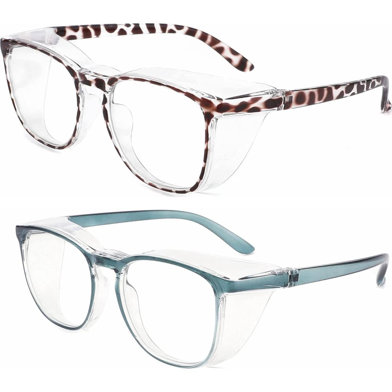 Gafas de seguridad Alsenor antiempañantes UV azul 2 pack