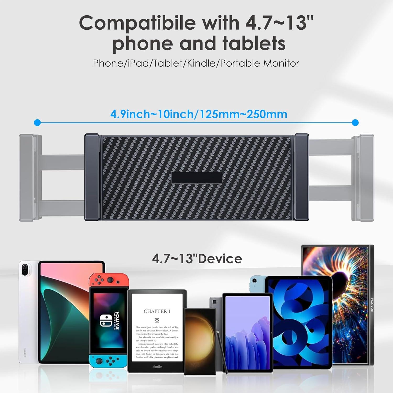 Soporte para Tableta CreaDream Ajustable 4.7''-13'' Aluminio