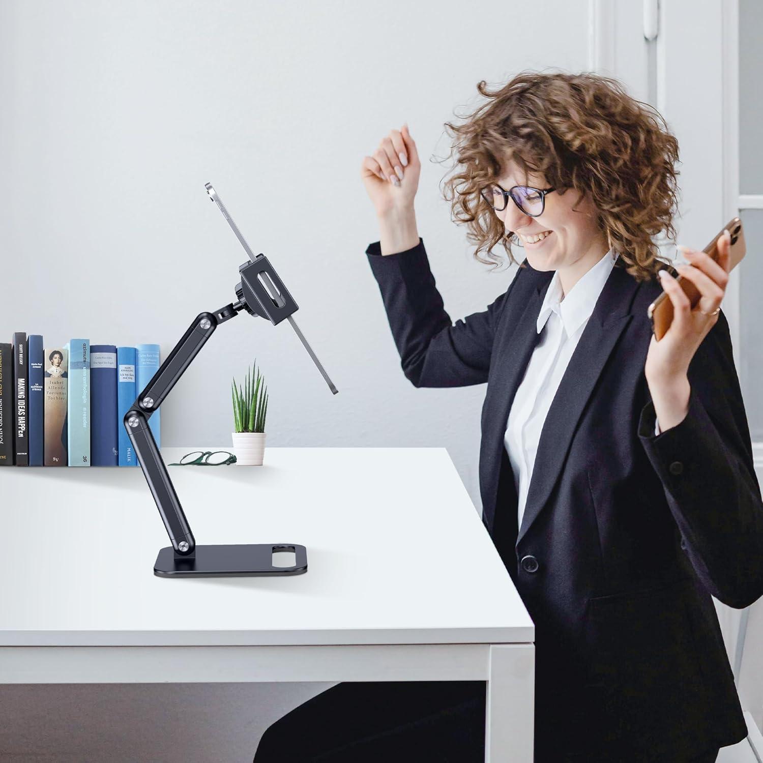 Soporte para Tableta CreaDream Ajustable 4.7''-13'' Aluminio