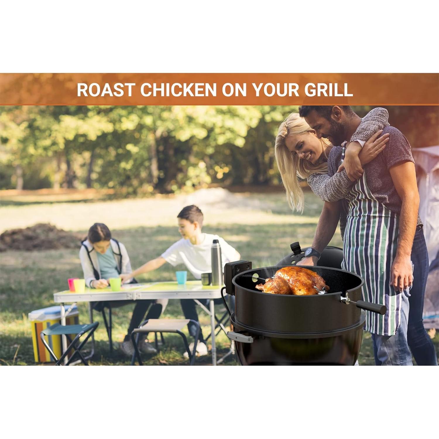 Anillo Rotisserie Onlyfire 18" para Parrillas Carbón