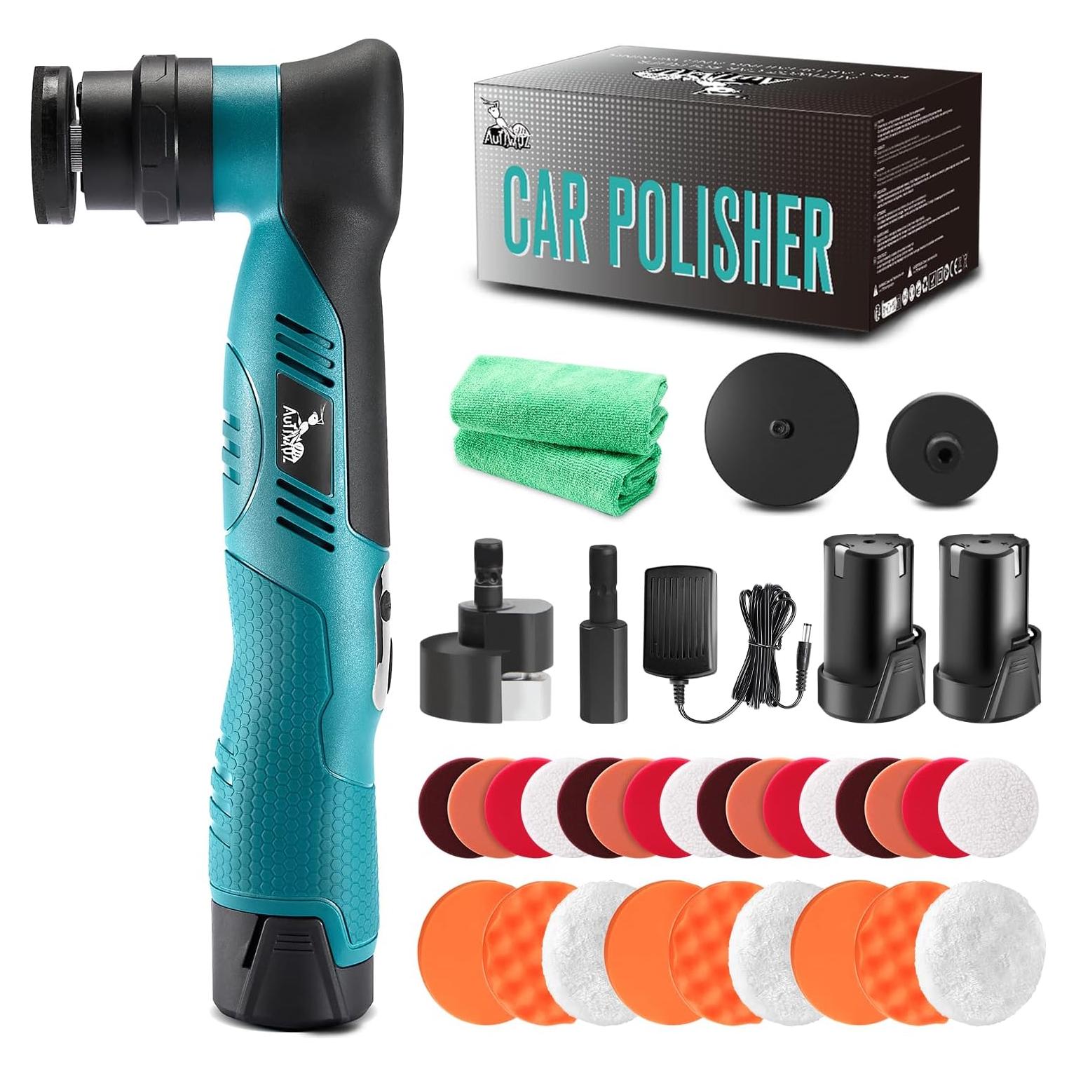 Pulidora Mini Inalámbrica AUTIWOZ KIT 1 12V 6 Velocidades