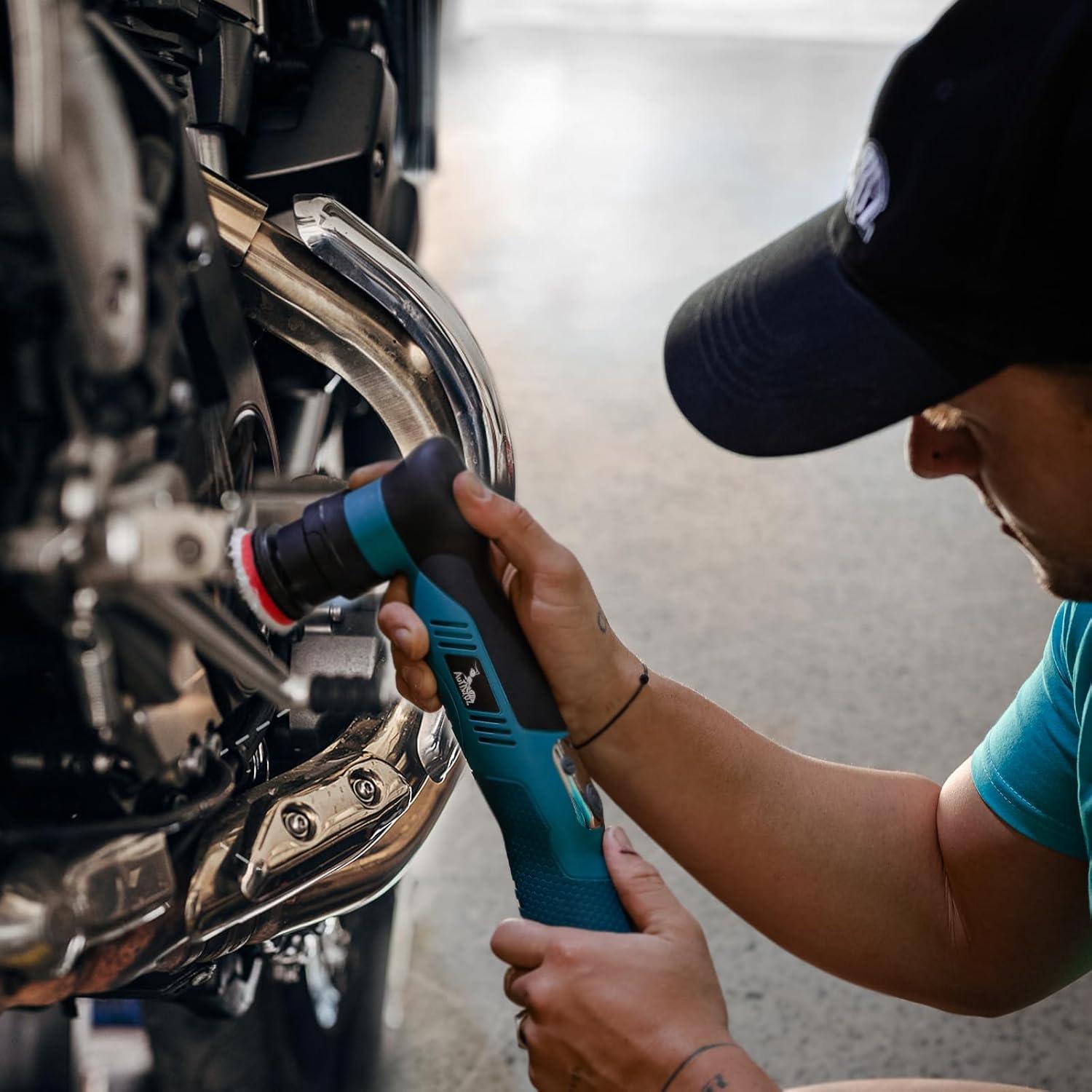 Pulidora Mini Inalámbrica AUTIWOZ KIT 1 12V 6 Velocidades