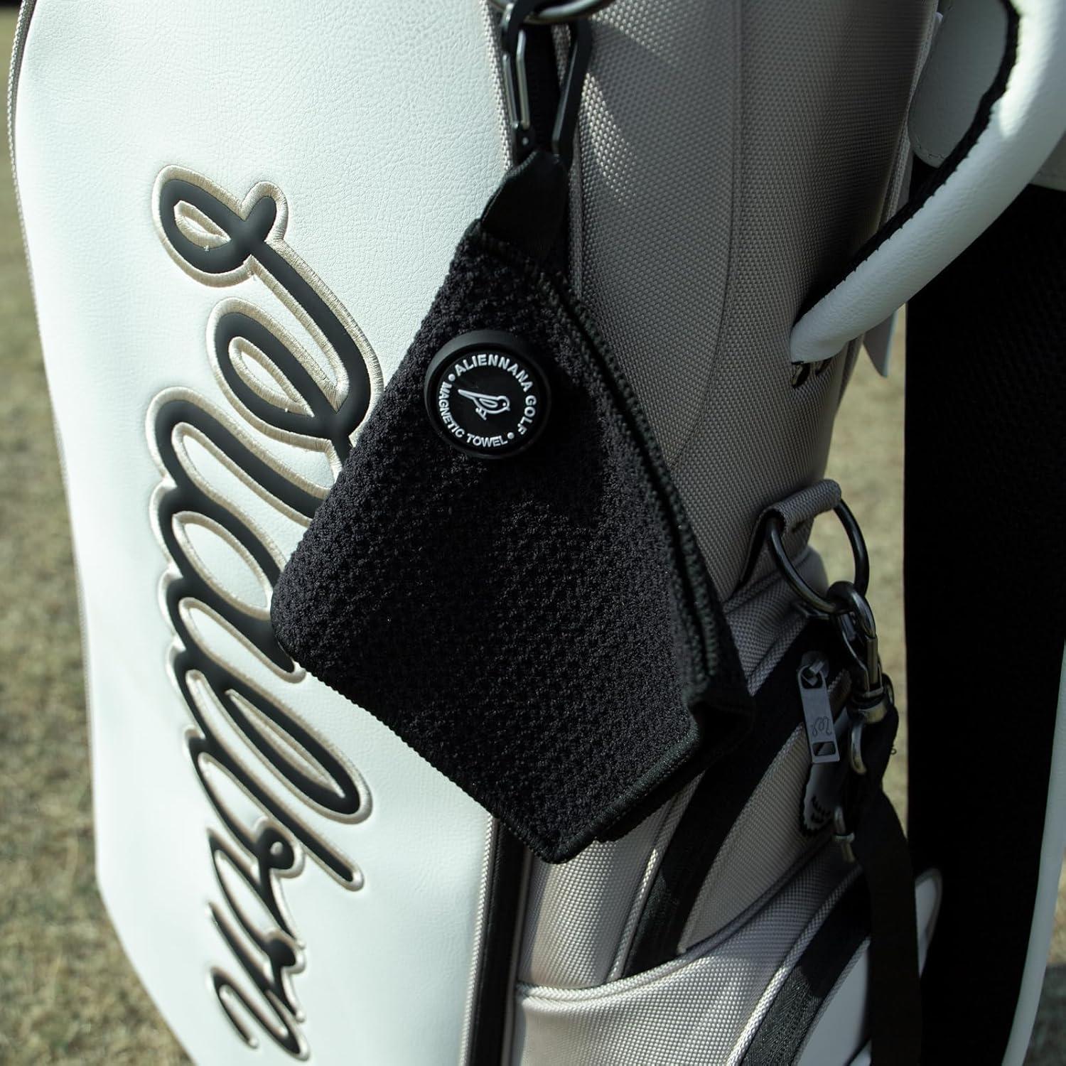 Toalla de Golf Magnética Aliennana Pequeña Microfibra 13.97cm