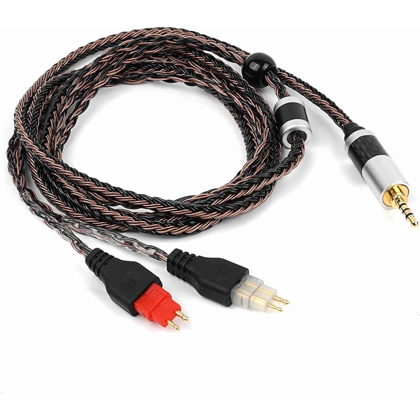 Cable balanceado 2.5mm ANLINKSHINE para Sennheiser HD600/HD650