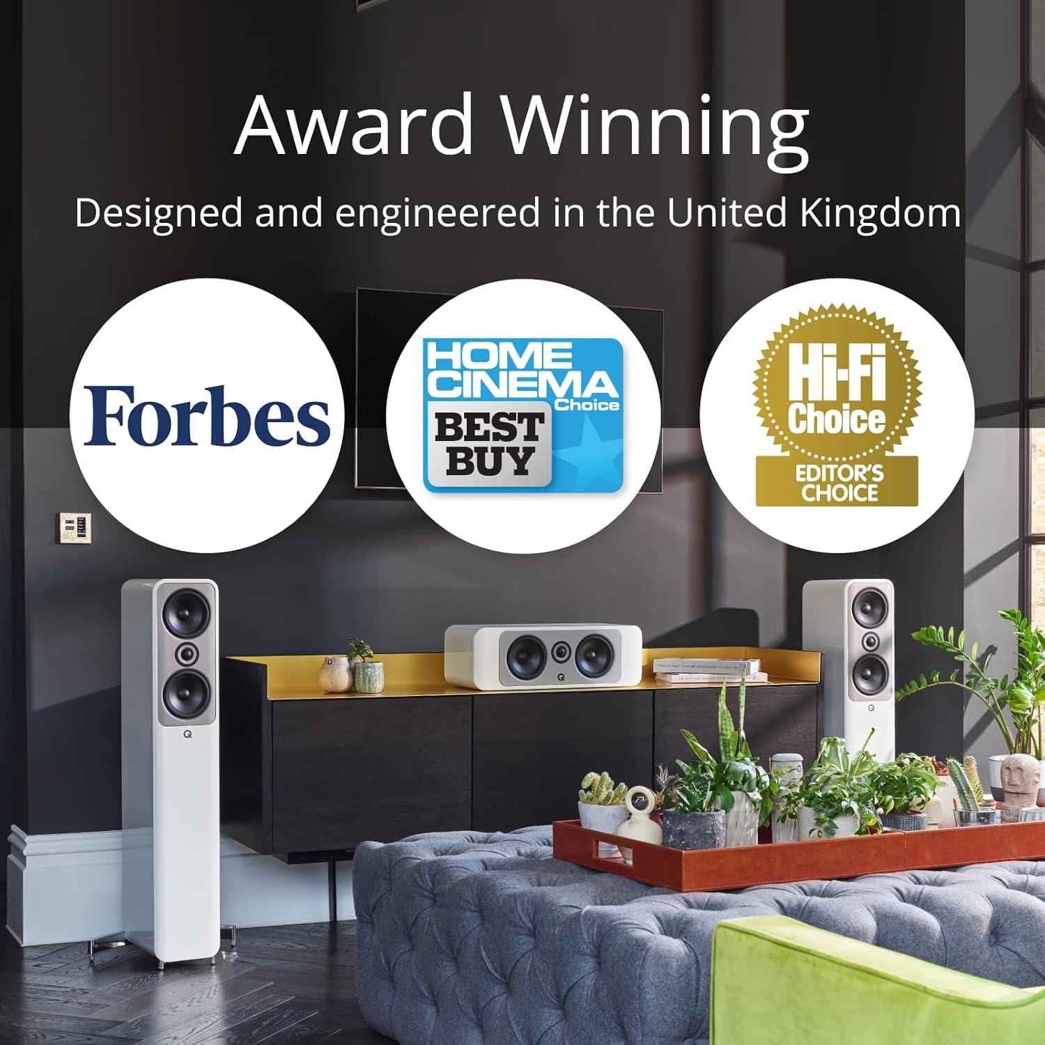 Soporte de pared para altavoces Q Acoustics WB75 Negro 2.14 kg