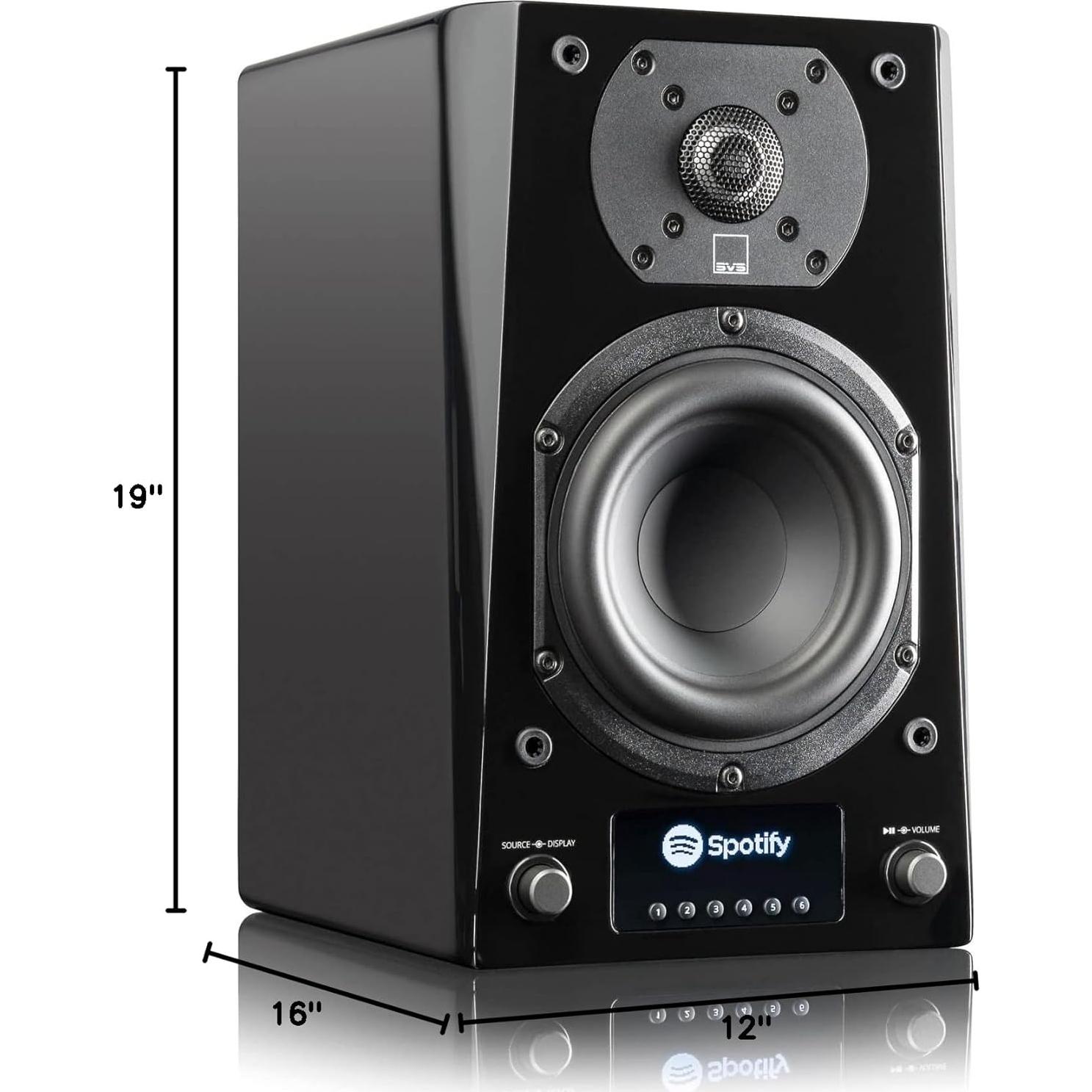 Altavoces Inalámbricos SVS Prime Wireless Pro - 200W - Negro