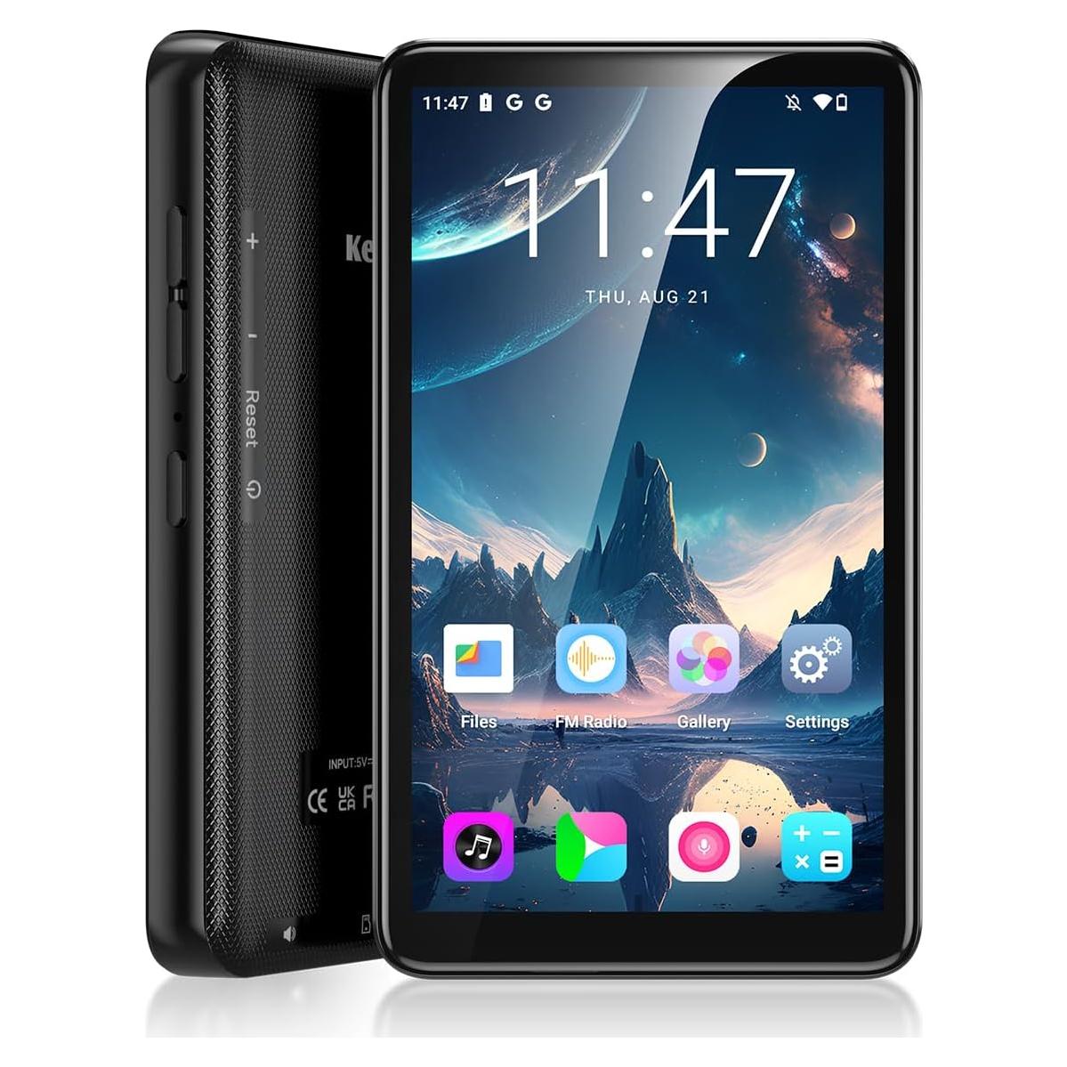 Reproductor MP3 Bluetooth 16GB KeenPlus RAM-3G-16G Pantalla 4"