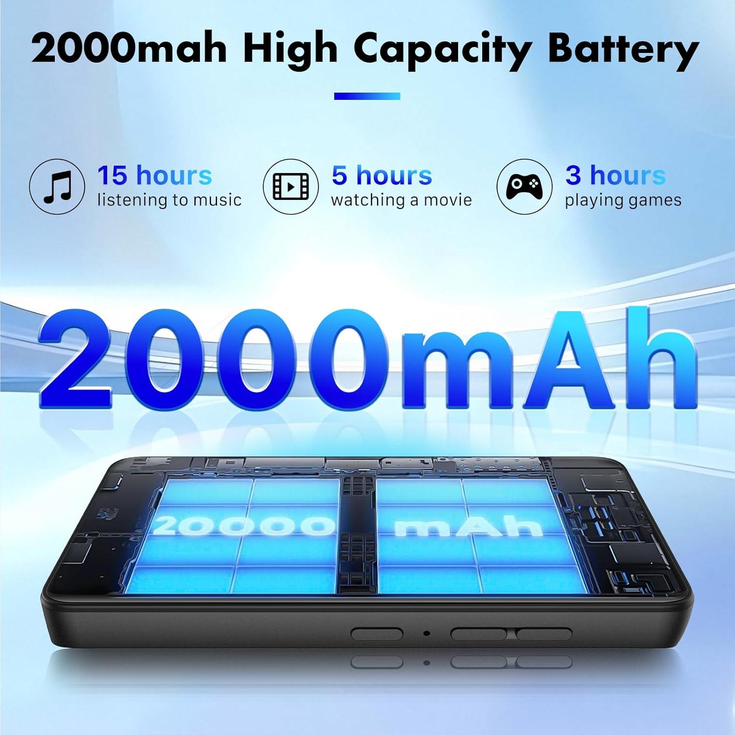 Reproductor MP3 Bluetooth 16GB KeenPlus RAM-3G-16G Pantalla 4"