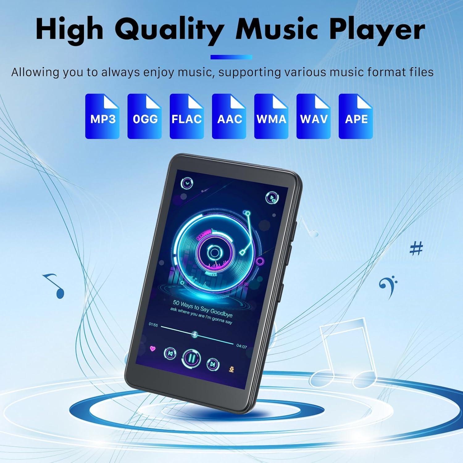 Reproductor MP3 Bluetooth 16GB KeenPlus RAM-3G-16G Pantalla 4"