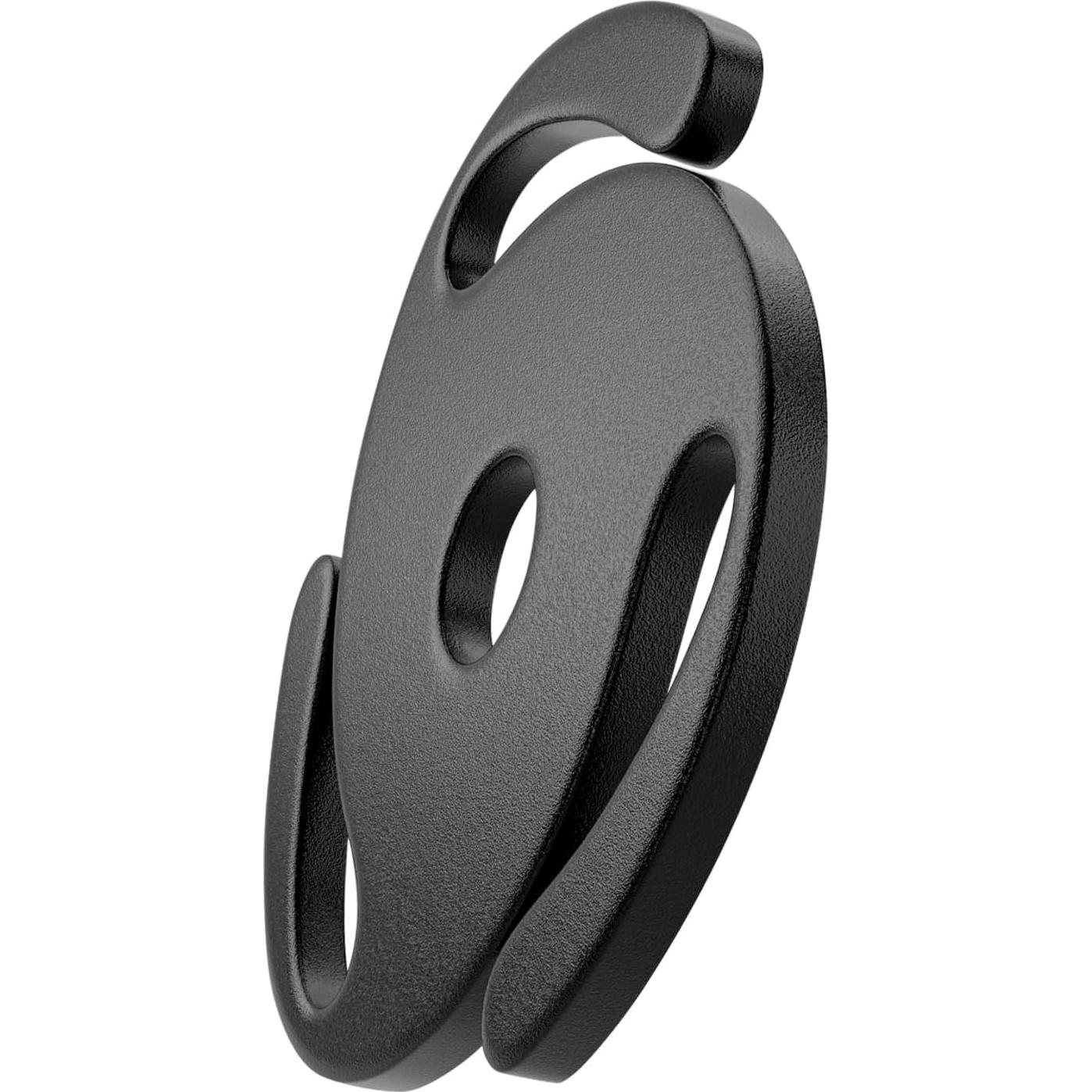 Adaptador de disco de 45 RPM Facmogu - Aluminio Negro