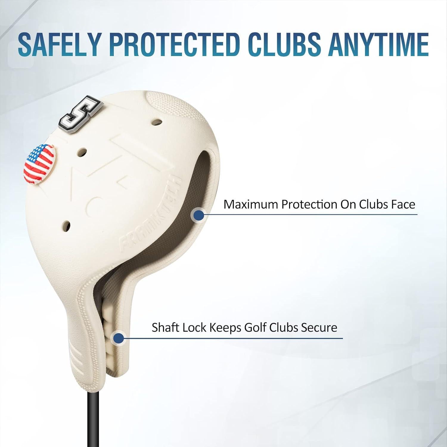 Cubiertas de Cabeza de Golf FRANKTECH GHC001 Set 4 Piezas