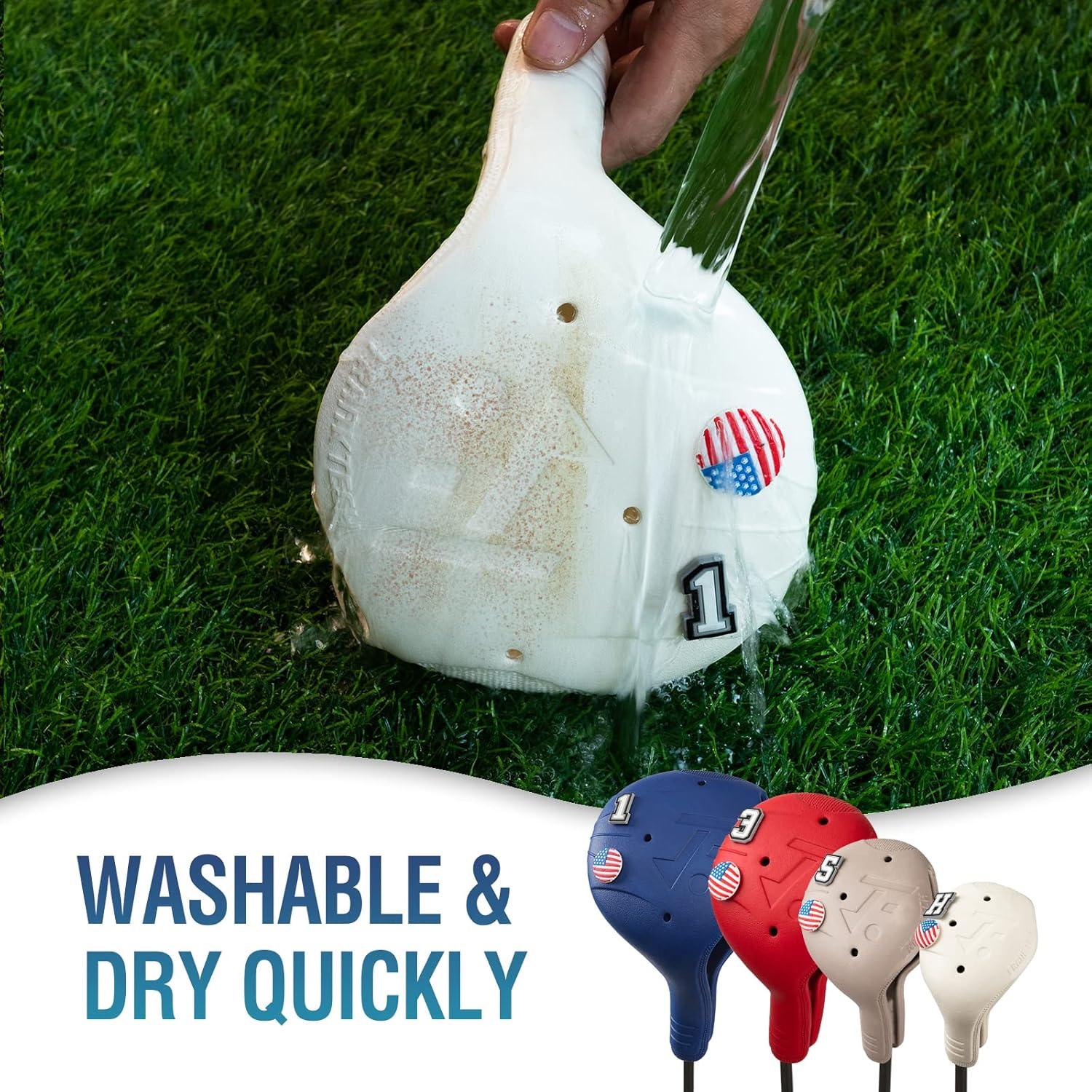 Cubiertas de Cabeza de Golf FRANKTECH GHC001 Set 4 Piezas