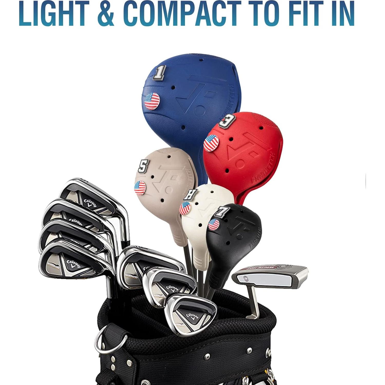 Cubiertas de Cabeza de Golf FRANKTECH GHC001 Set 4 Piezas