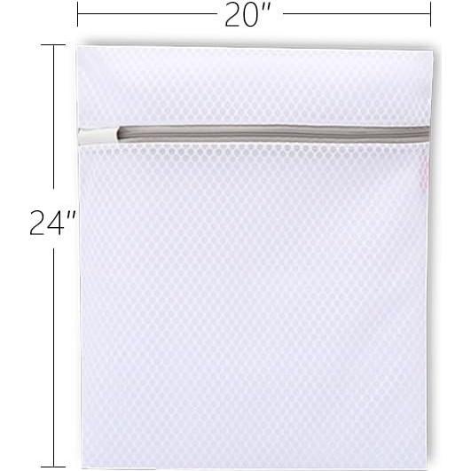 3 Bolsas de Lavandería PapaPick 50x61 cm Malla Duradera