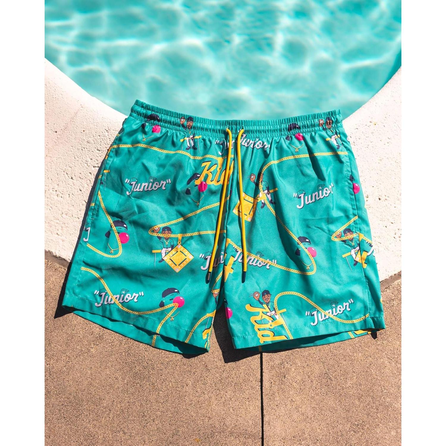 Pantalones Cortos de Béisbol Baseballism Ken Griffey Jr. Azul