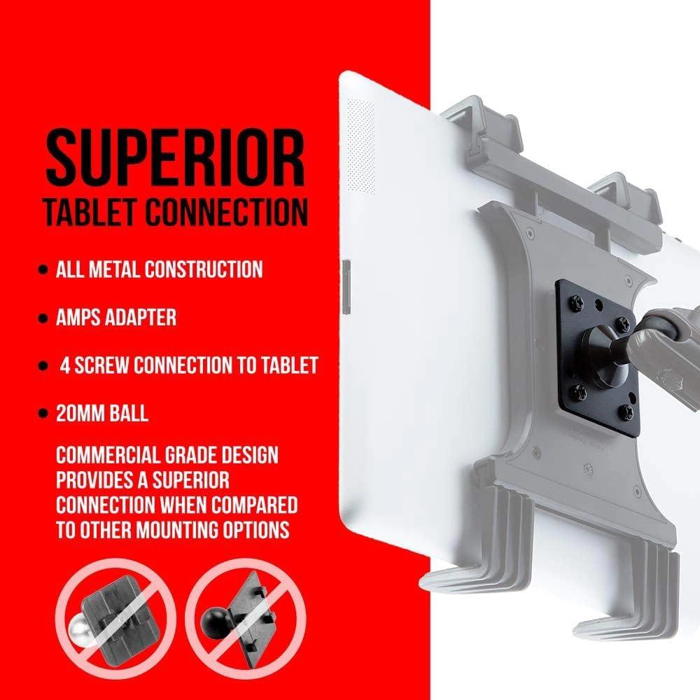 Soporte para Tablet Tackform ELD Ajustable para Coche 17.8-46.7 cm