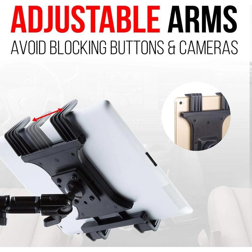 Soporte para Tablet Tackform ELD Ajustable para Coche 17.8-46.7 cm