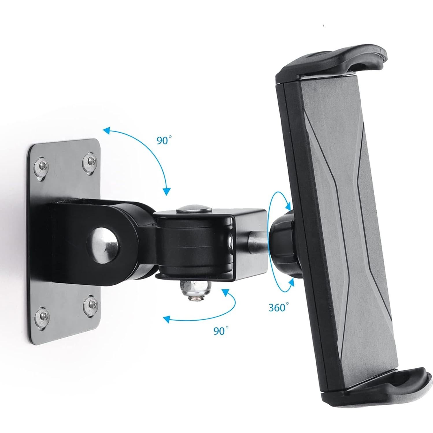 Soporte de Pared para Tabletas GSRUAN 17x8 cm Rotación 360°