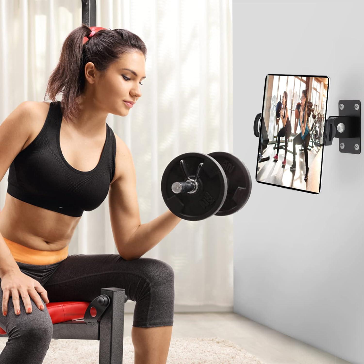 Soporte de Pared para Tabletas GSRUAN 17x8 cm Rotación 360°