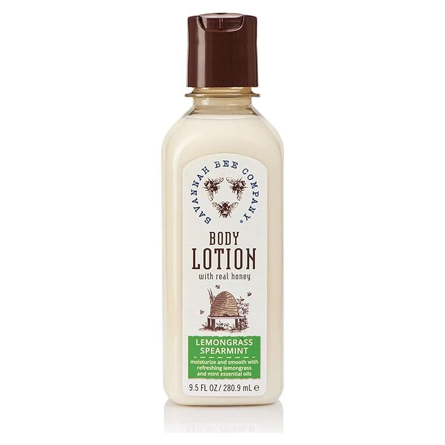 Loción Corporal 100% Natural Savannah Bee - Hierba de Limón y Menta
