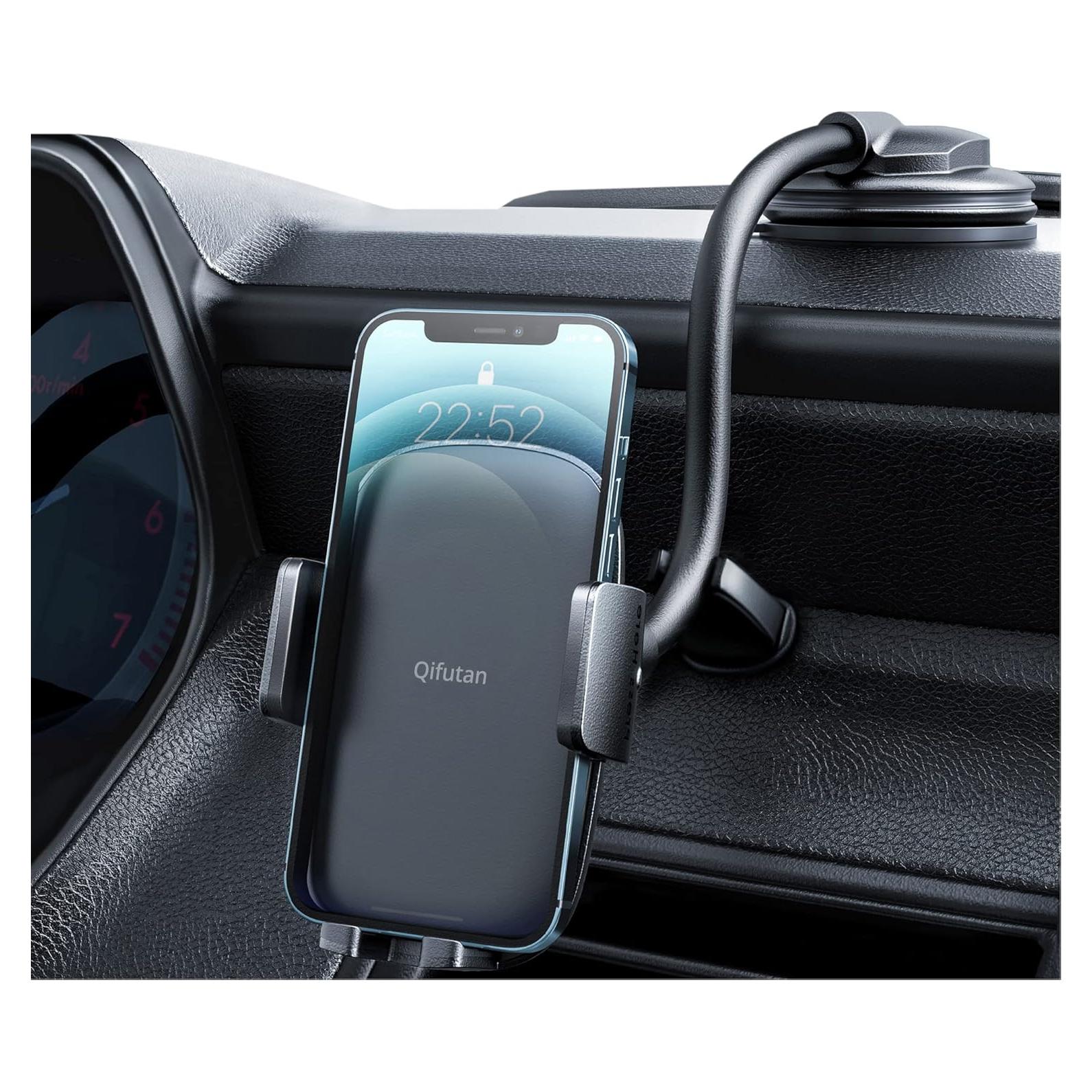 Soporte para Teléfono Qifutan HD-C77 Brazo Largo Antivibración