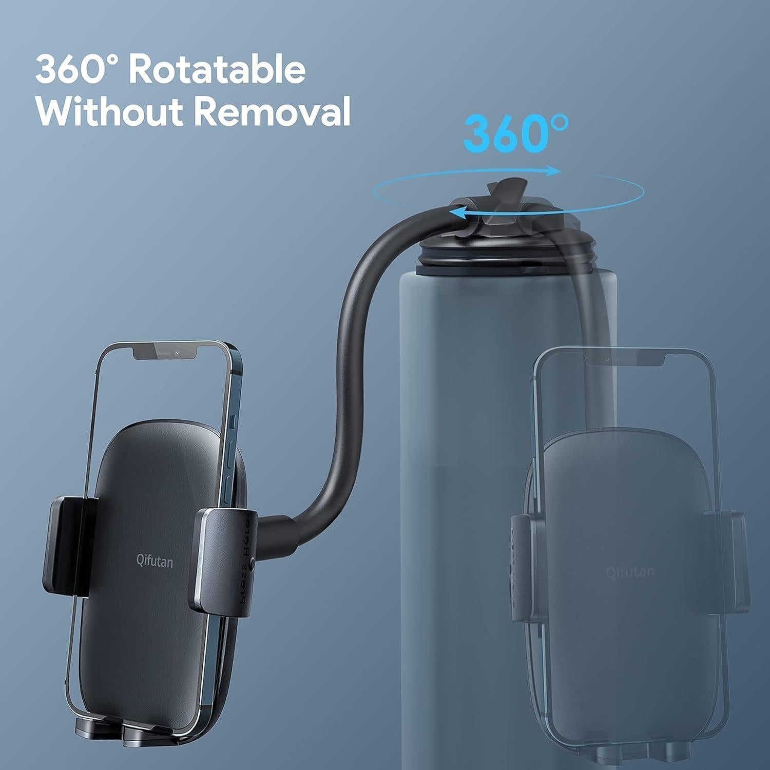 Soporte para Teléfono Qifutan HD-C77 Brazo Largo Antivibración