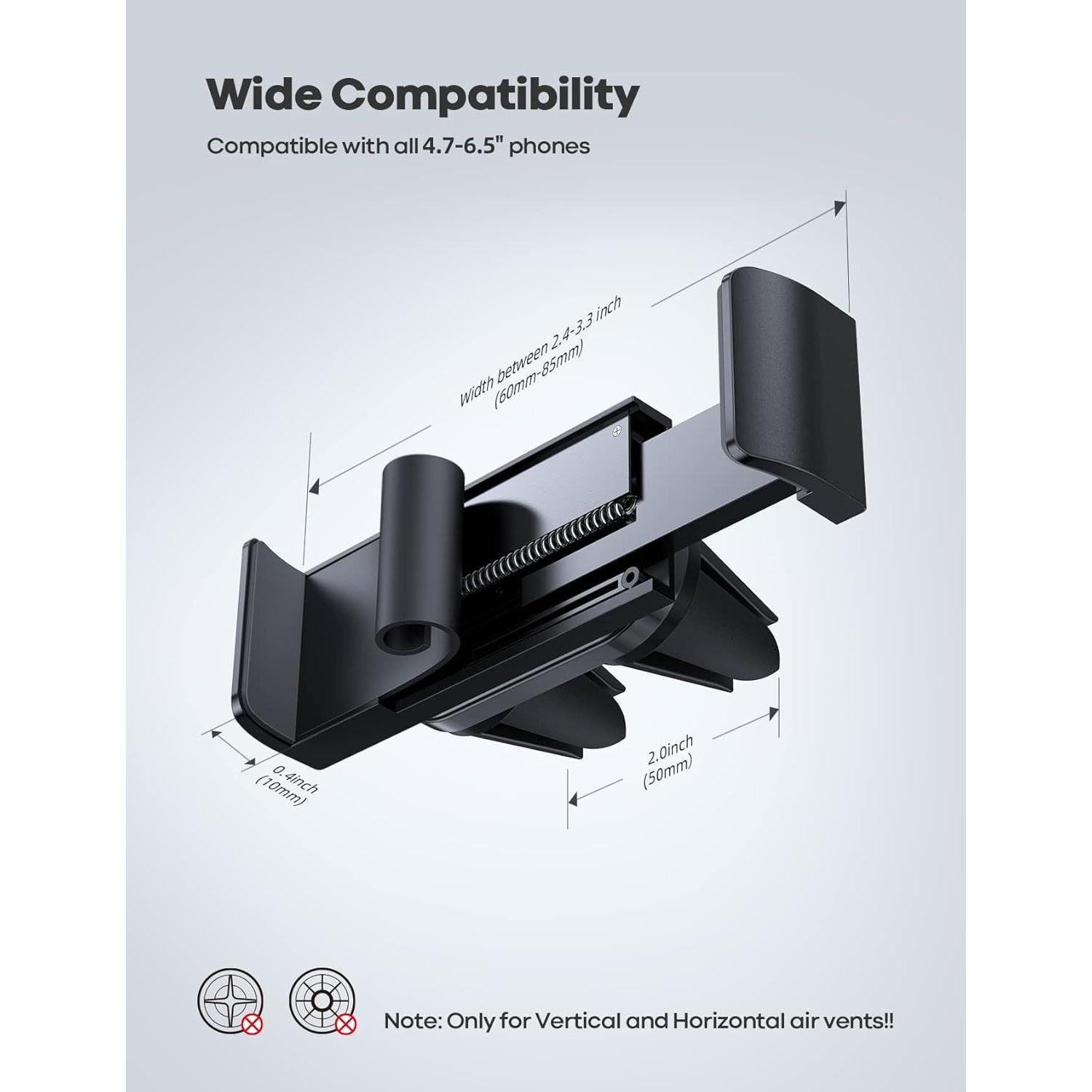 Soporte para Teléfono Lamicall C2-US-B Universal Negro