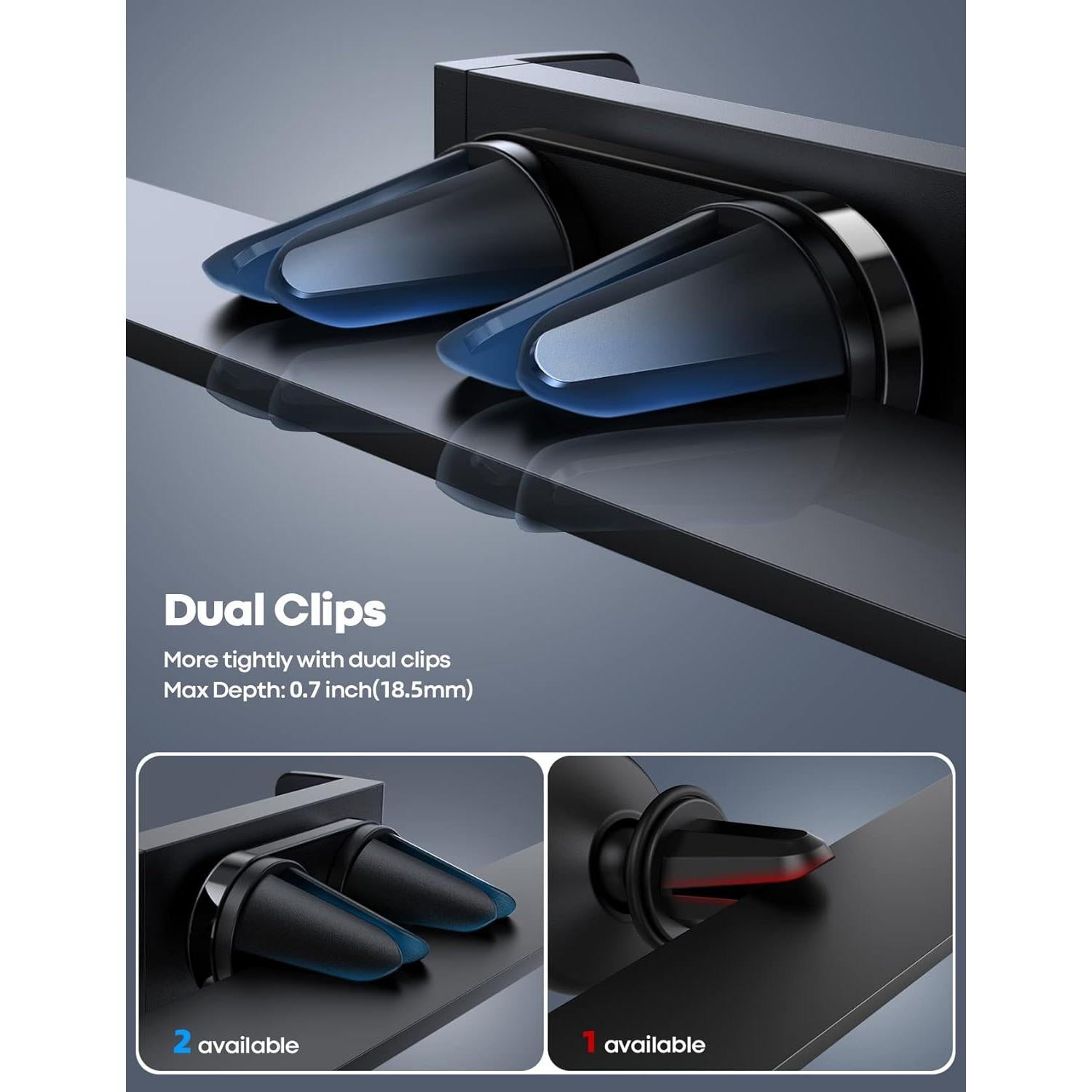 Soporte para Teléfono Lamicall C2-US-B Universal Negro