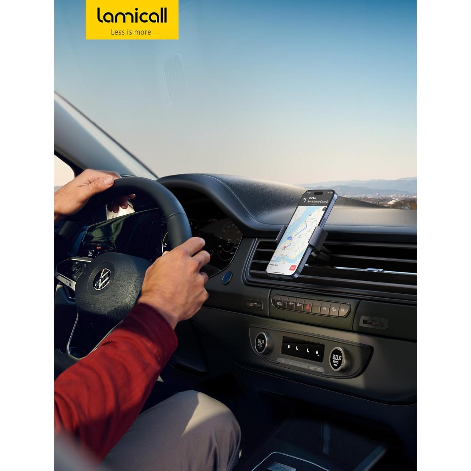 Soporte para Teléfono Lamicall C2-US-B Universal Negro