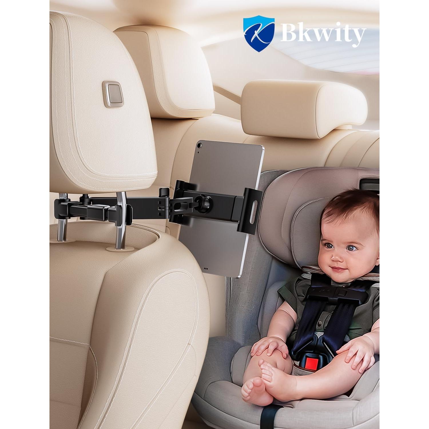 Soporte para Tablet BKWITY para Reposacabezas de Coche 360°