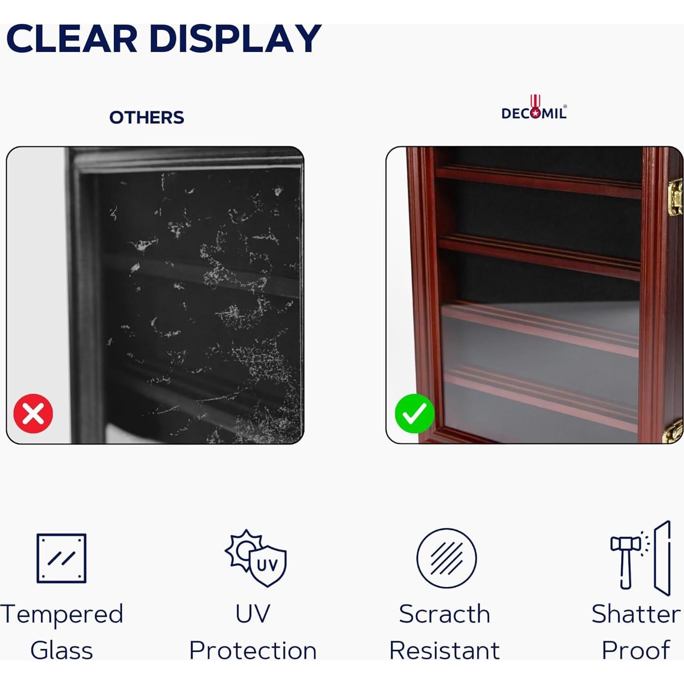 Estuche para Monedas DECOMIL 35.56x27.94cm Acabado Cerezo