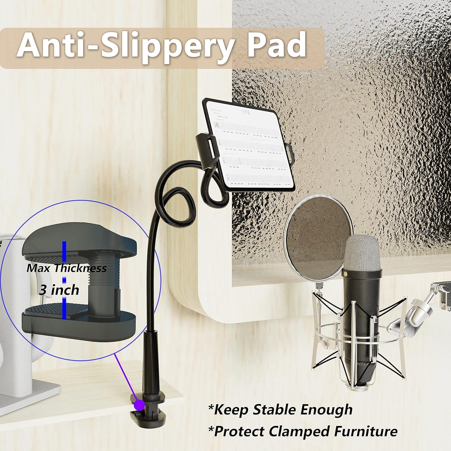 Soporte para Tablet MAGIPEA Brazo Flexible 75 cm Negro