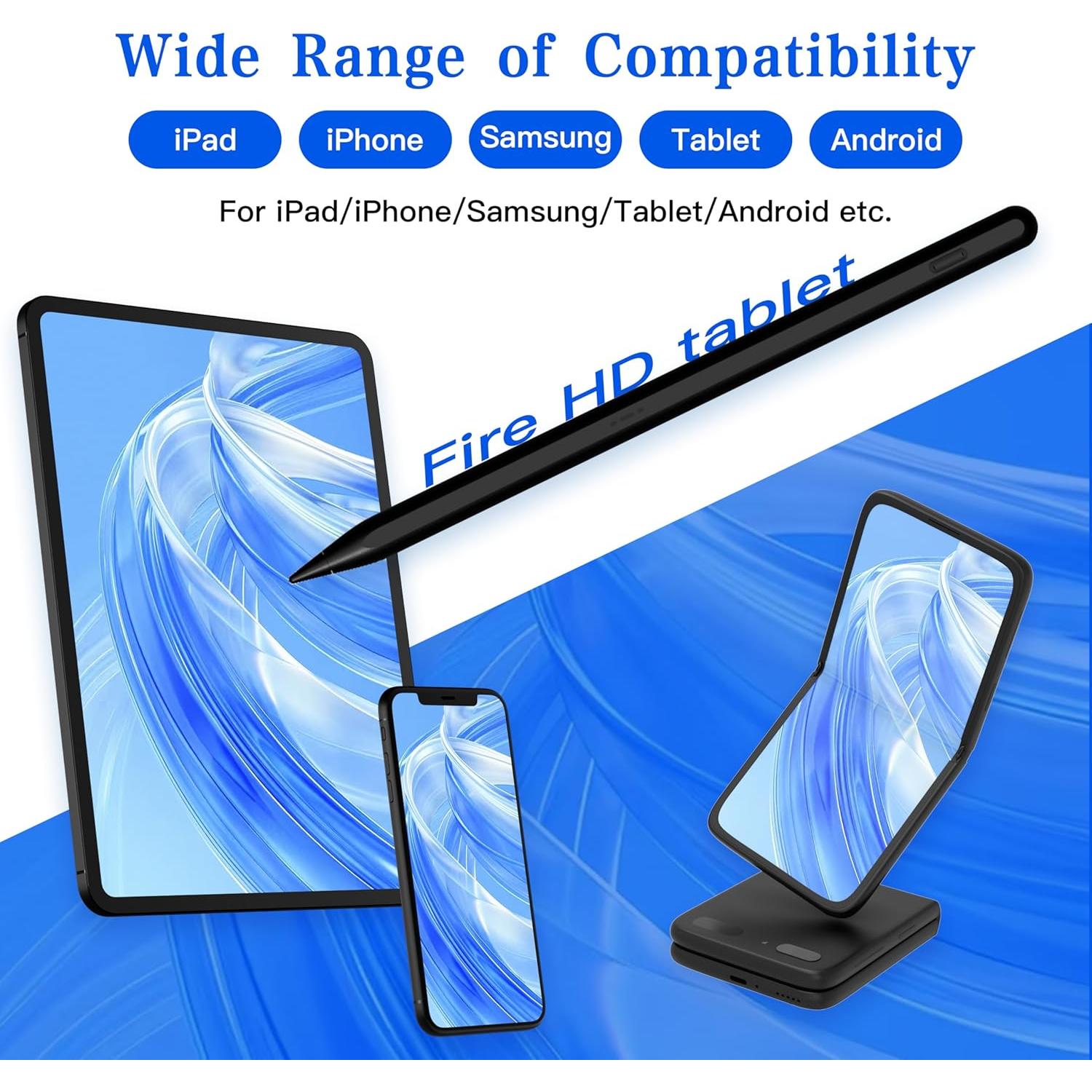 Lápiz Stylus DPpencilUS para Tableta AMZ Fire - Carga Rápida