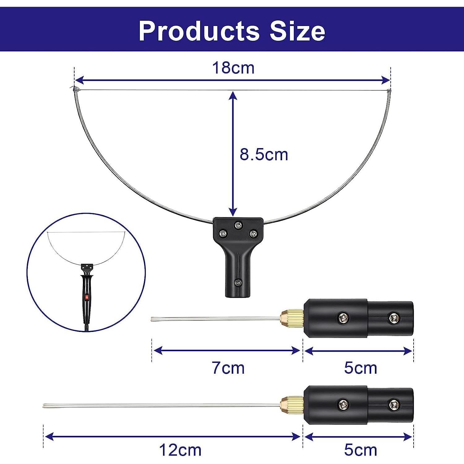 Cortador de Espuma Eléctrico GOCHANGE 3 en 1 18W 100-240V