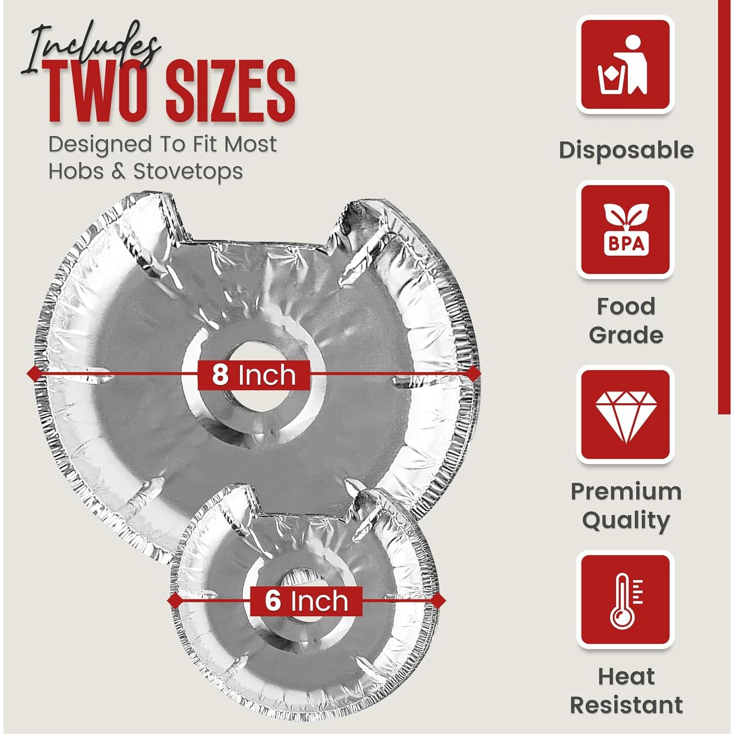Cubiertas de Quemadores Eléctricos Linda's Essentials 50 Pzas
