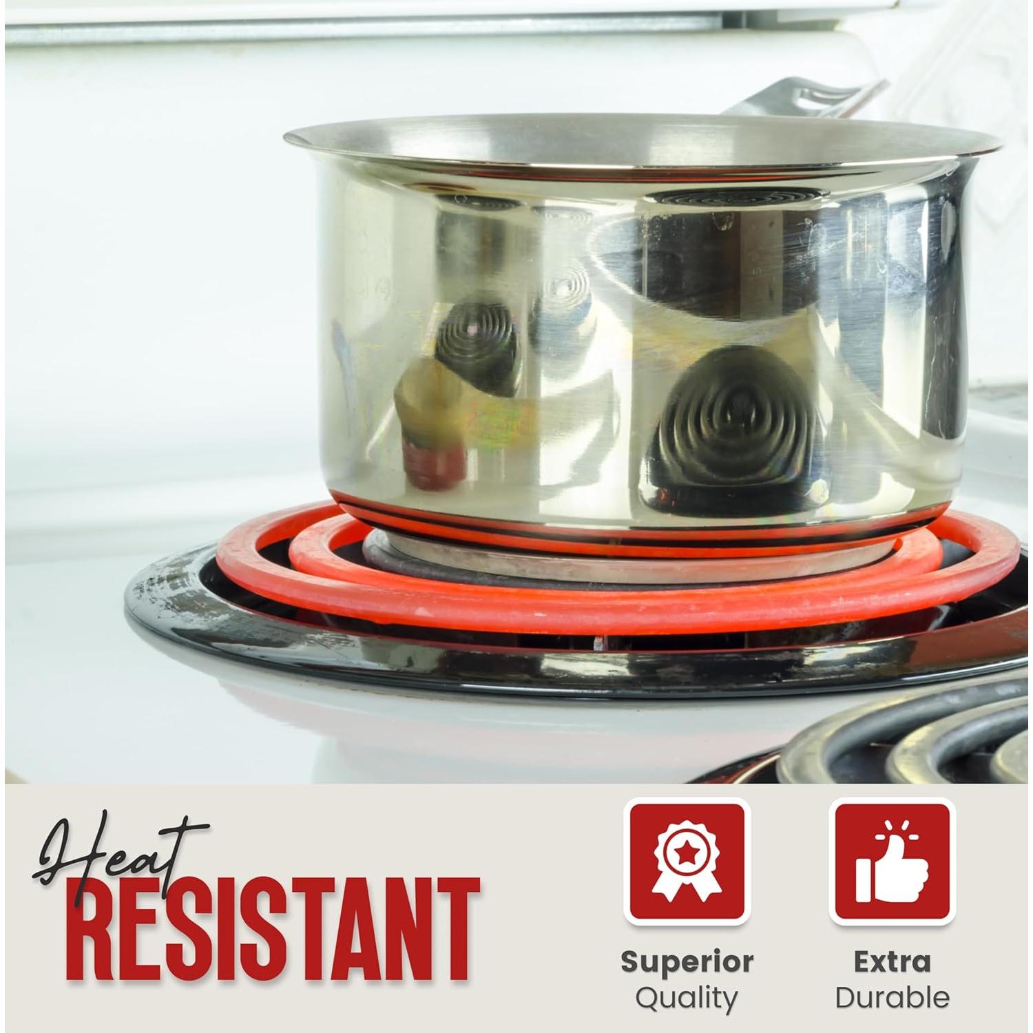 Cubiertas de Quemadores Eléctricos Linda's Essentials 50 Pzas