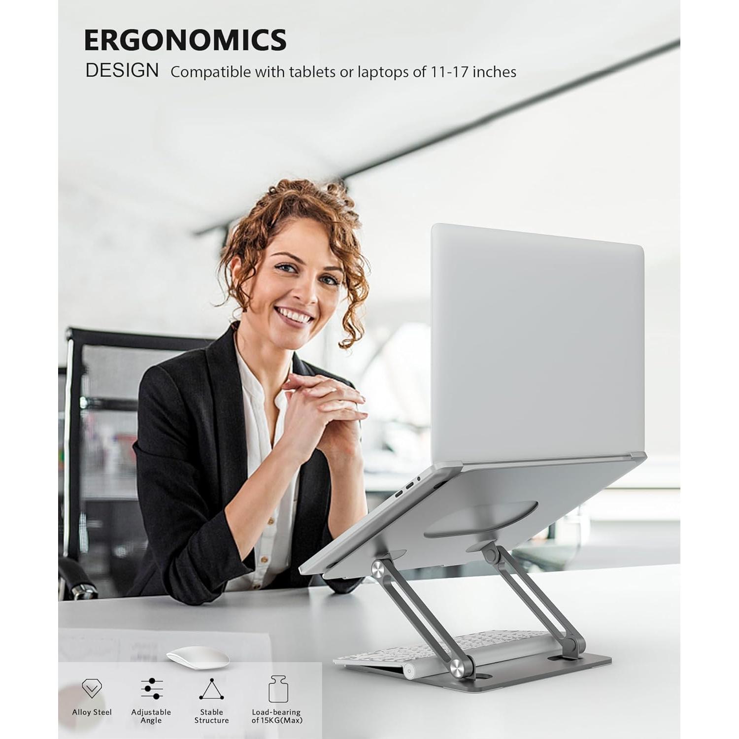 Soporte para Laptop BoYata N19 Ajustable Multi-Angulo 43 cm